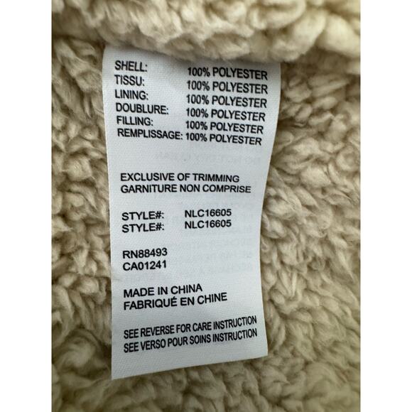 BNCI Boundless North Camouflage Camo Fur Trim Winter Parka Coat Jacket Large - Picture 6 of 8